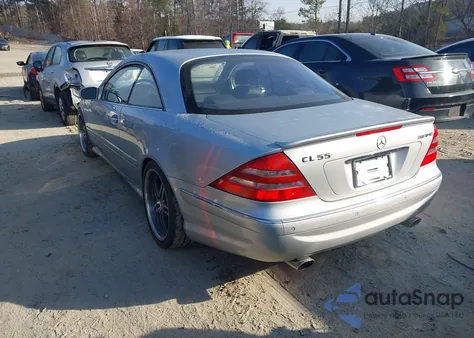 2002 Mercedes-Benz Cl 55 Amg z USA, uszkodzony, nr VIN WDBPJ73J32A019601